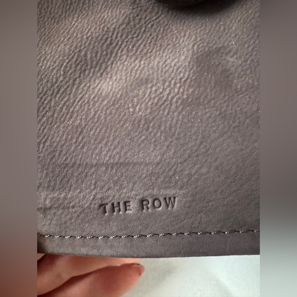 New With Dust Bag! The Row Small To Go suede top handle bag Tote - Dark Aniline - Picture 2 of 5